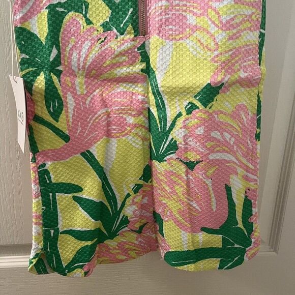 Lilly Pulitzer for Target Flamingo Fan Dance Shift Dress Girls Size XS 4-5 NWT - Picture 10 of 11